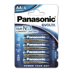 Батарейка Panasonic EVOLTA AA BLI 4 ALKALINE